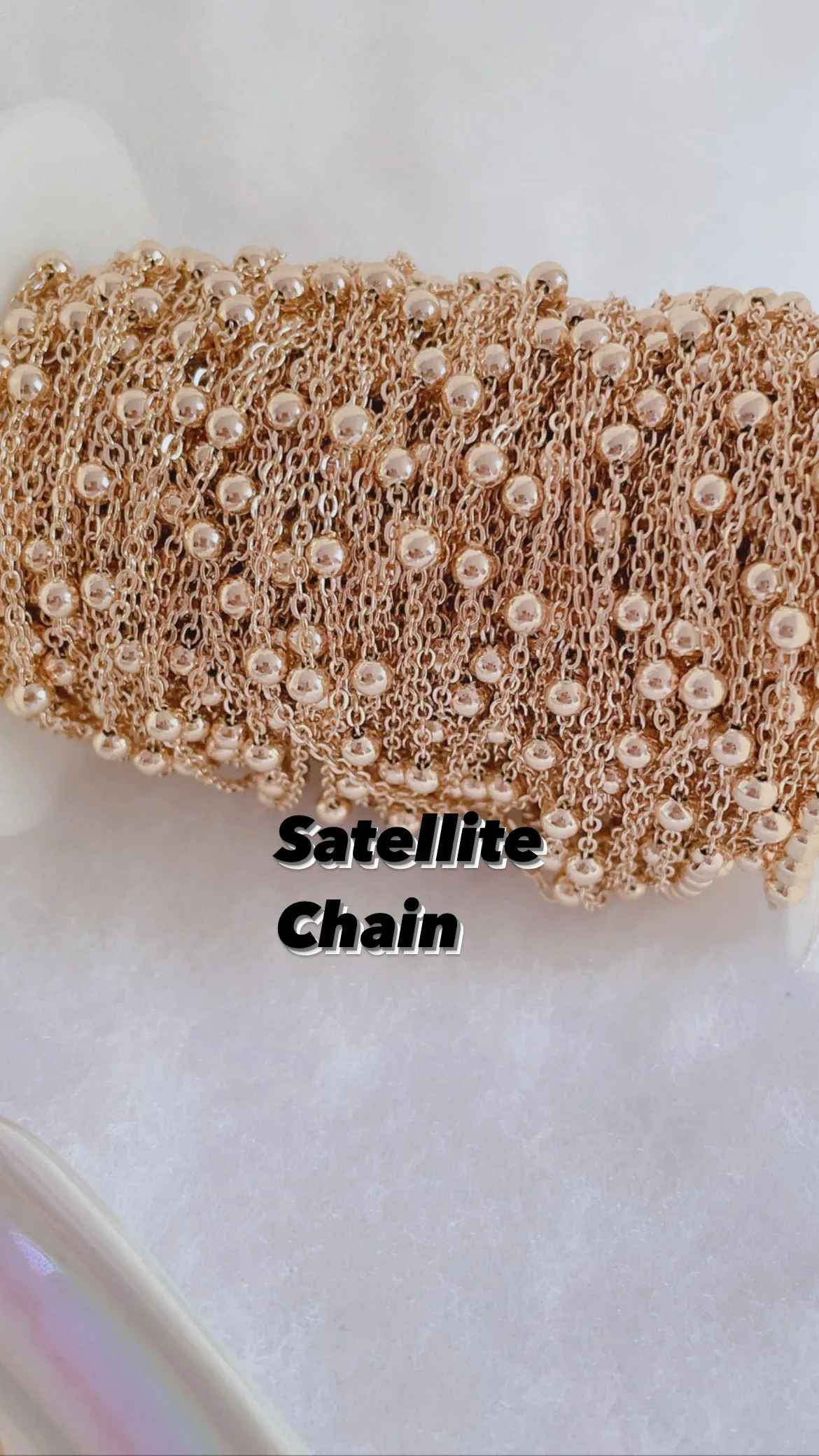 Beaded custom name necklace