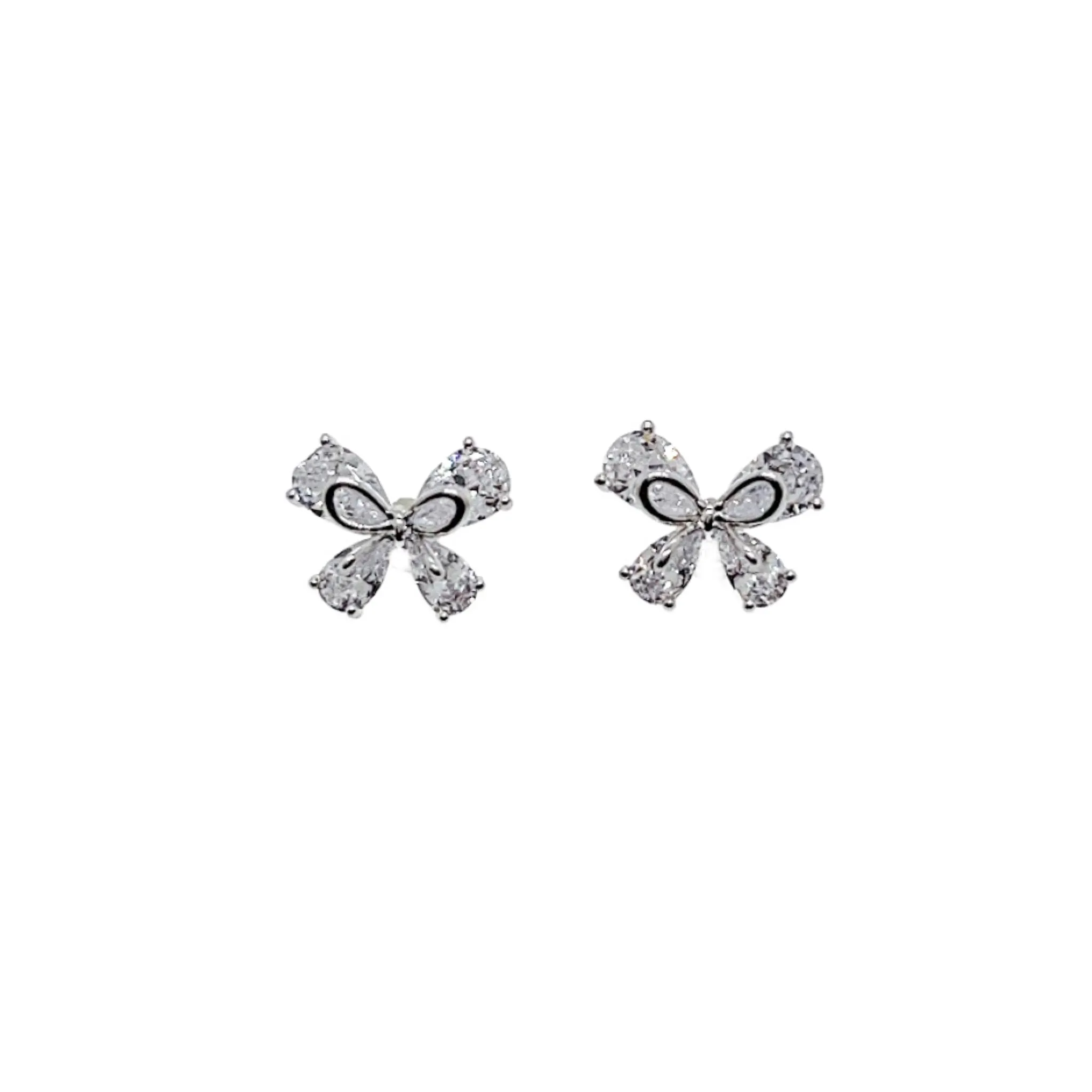 Butterfly Cubic Zirconia Earrings