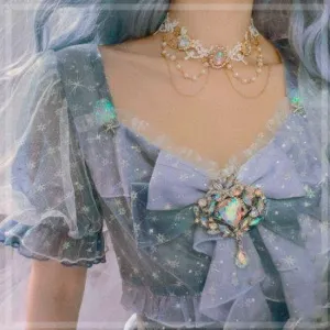 Catching Rainbows Choker Kawaii Academia Y2K Cottagecore Coquette Fairycore Dollette Princesscore