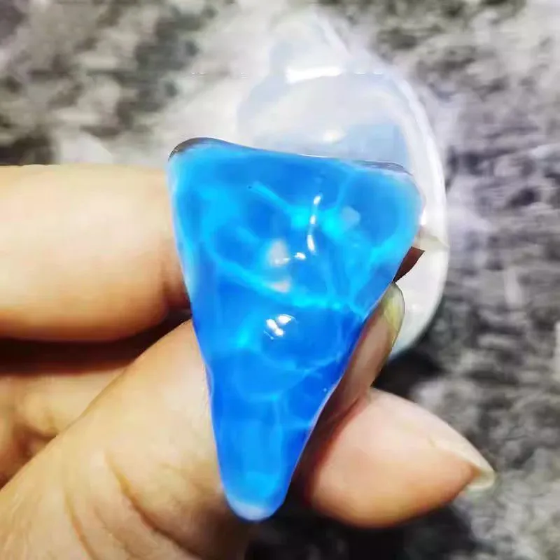 Handmade Geometric Water Ripple Jewelry Pendant Resin Mold