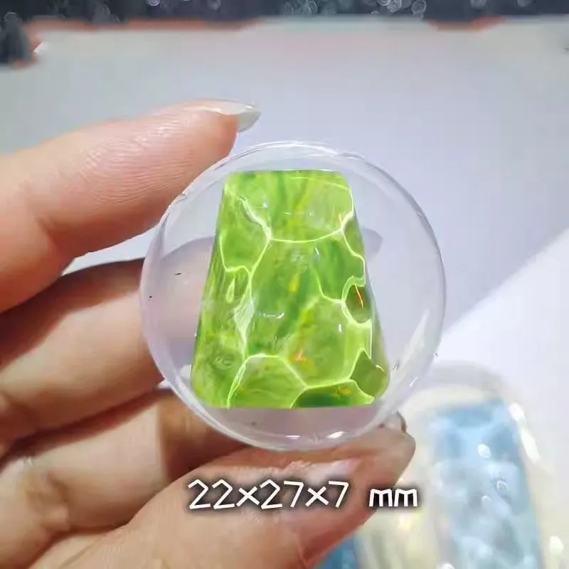 Handmade Geometric Water Ripple Jewelry Pendant Resin Mold