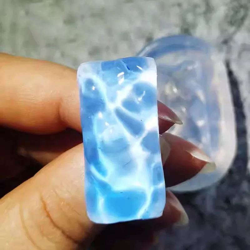 Handmade Geometric Water Ripple Jewelry Pendant Resin Mold
