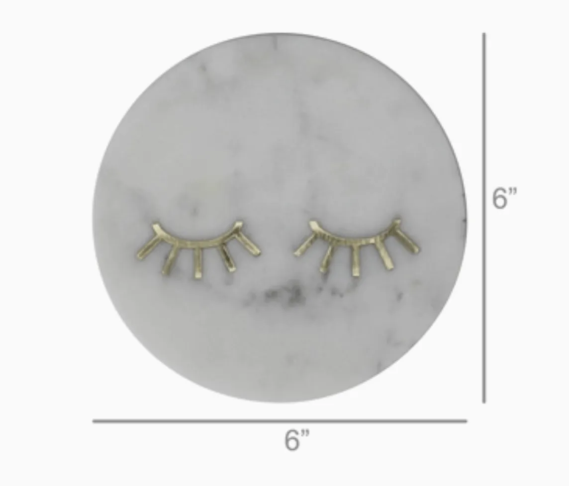 Inlaid Marble Tray - Lashes