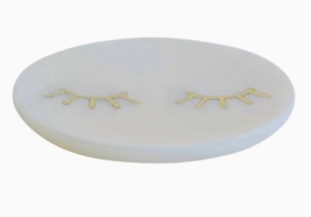 Inlaid Marble Tray - Lashes