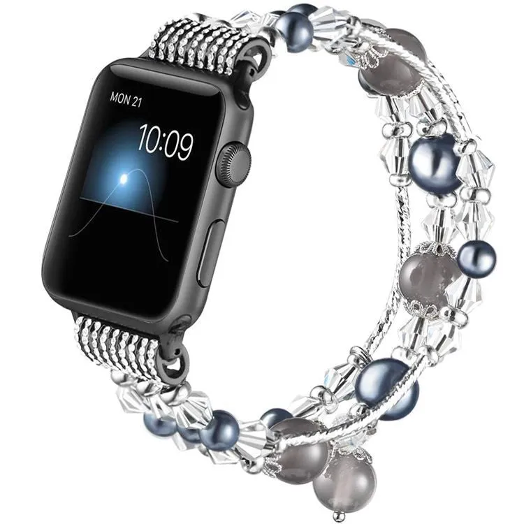 Jewelry Chain Watch Strap, iWatch Smart Watch Replacement Watch Strap, Watch Jewelry Crystal Watch Strap