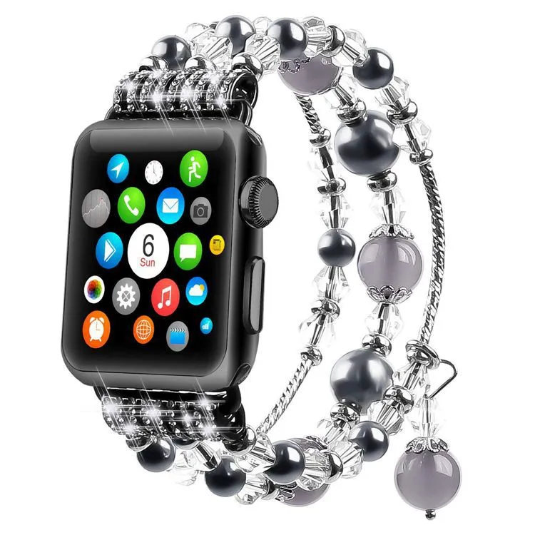 Jewelry Chain Watch Strap, iWatch Smart Watch Replacement Watch Strap, Watch Jewelry Crystal Watch Strap