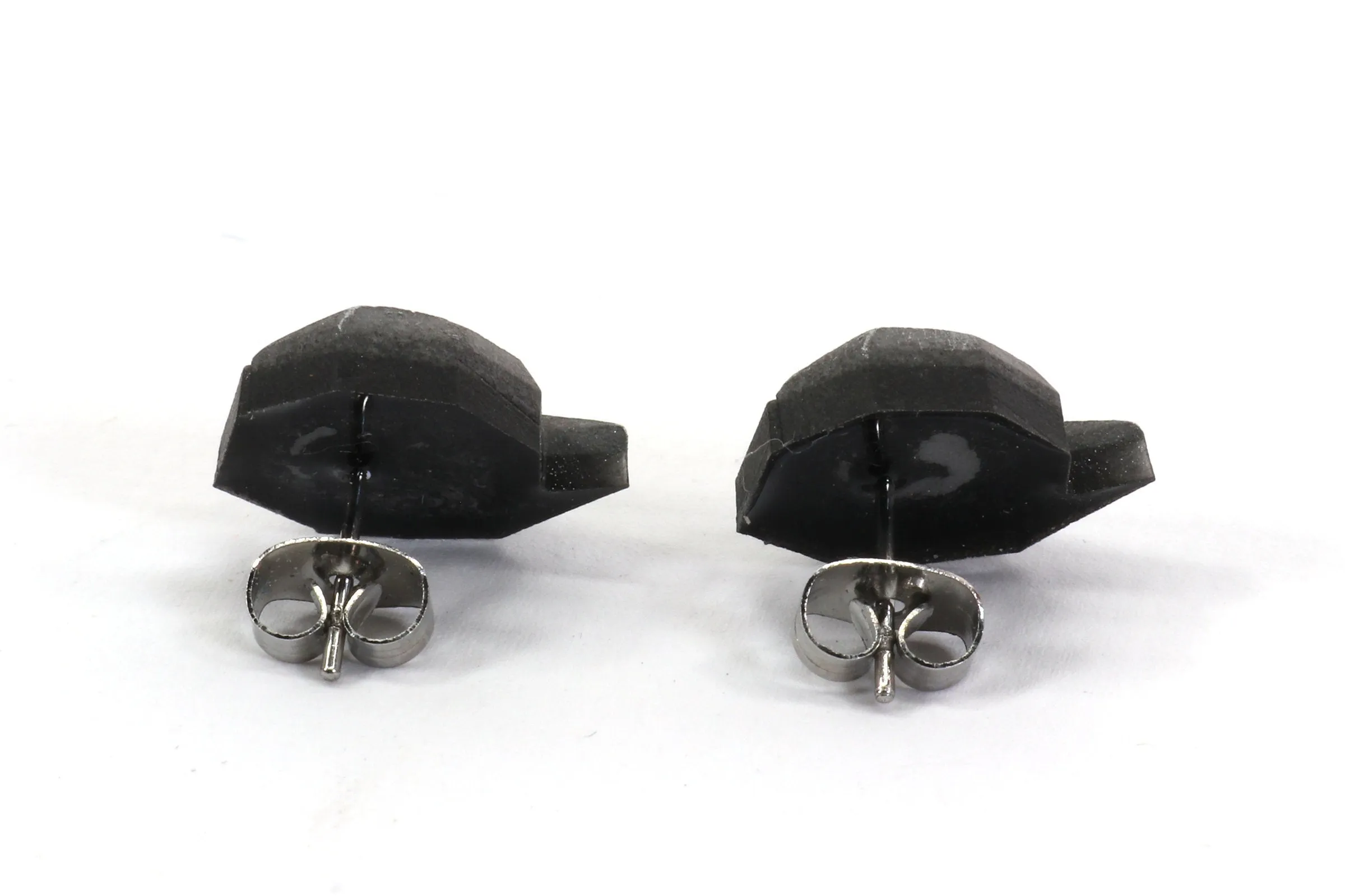 Kokiri Emerald Stainless Steel Studded Earrings Pair - Legend of Zelda