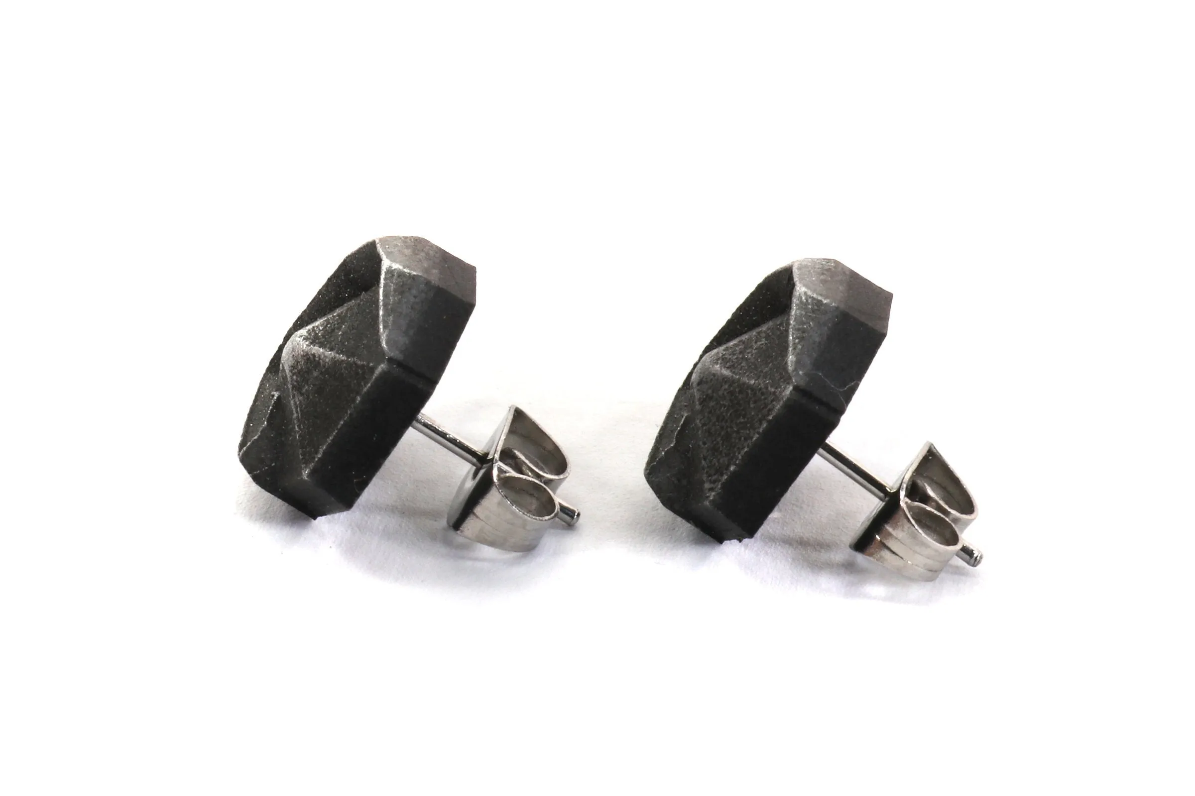 Kokiri Emerald Stainless Steel Studded Earrings Pair - Legend of Zelda