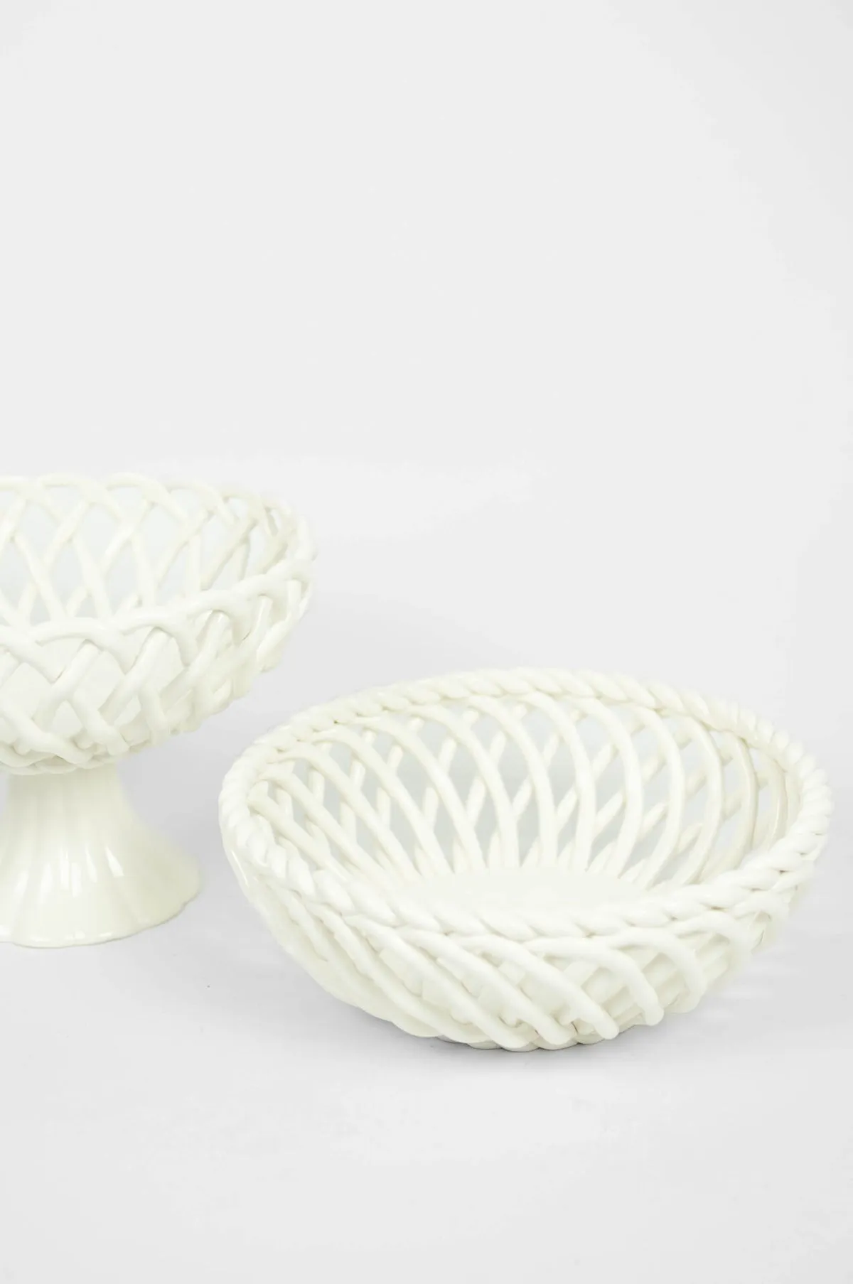 Ruth Porcelain Basket