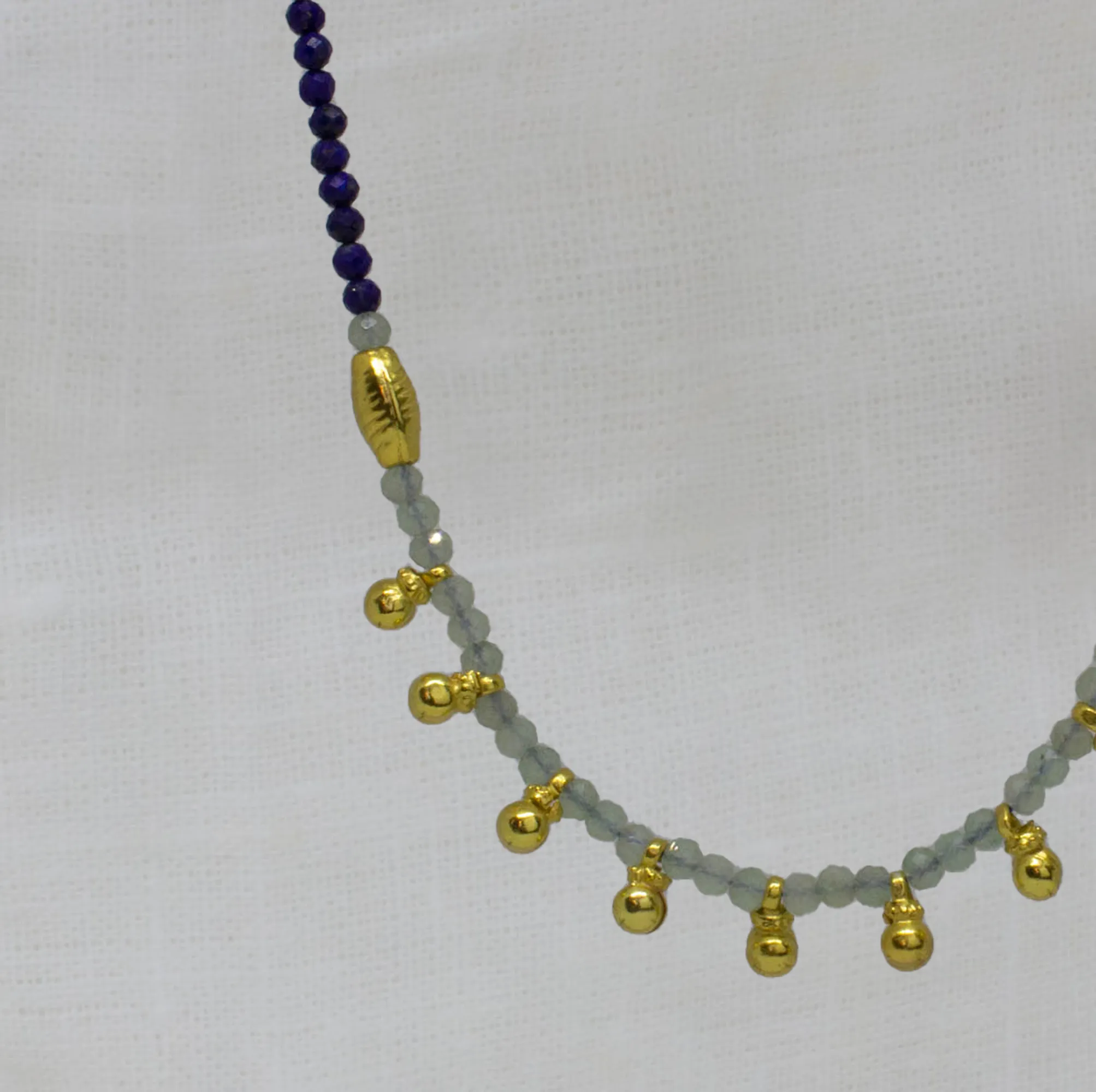 Willow Gemstone Beaded Necklace